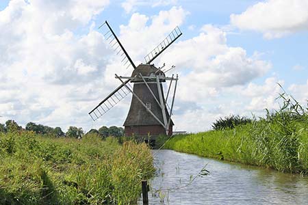 Windmühle in Groningen